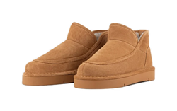 MINI STIVALETTO DONNA P67 IN SUEDE MONTONE BROWN SUGAR